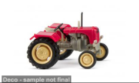 087647 Steyr Traktor 80 in karminrot. 1:87